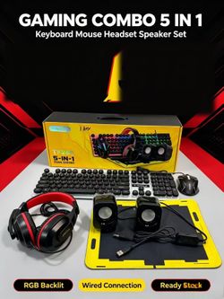 Gaming Combo 5 in 1