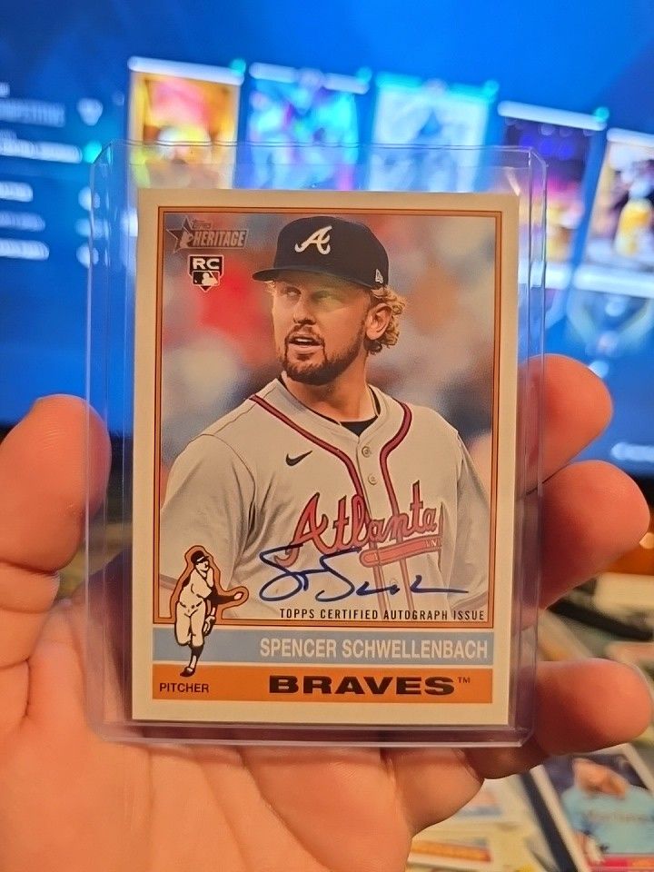 2025 Heritage Certified Autograph - Spencer Schwellenbch ROOKIE