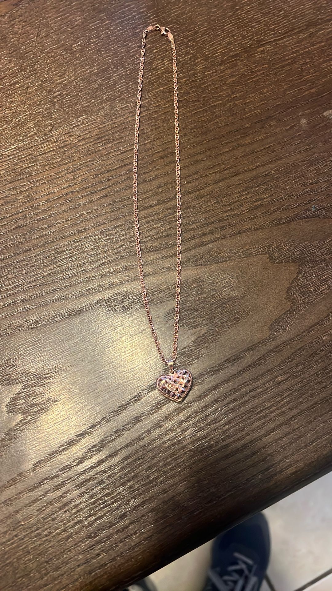 14k Rose Gold Necklace