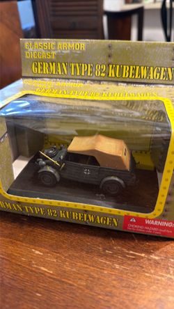 Classic Armor Diecast German Type 82 Kubelwagen