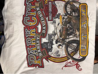 Large Harley tshirt