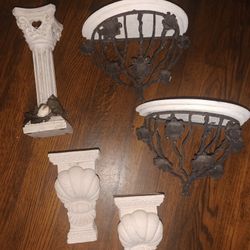 Victorian Wall Decor Set 5pc