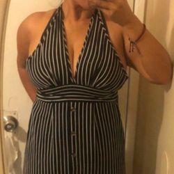 Long Summer Dressy Dress M /Vestido Largo Fresco
