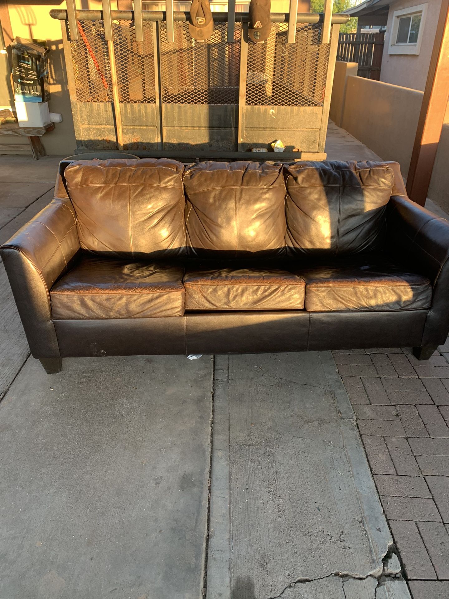 One Couch With A Pull Out And A Normal Couch