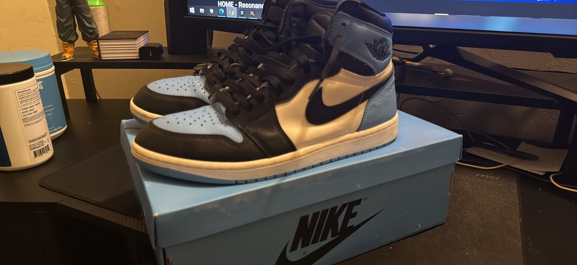 Jordan 1 Obsidian authentic 10.5