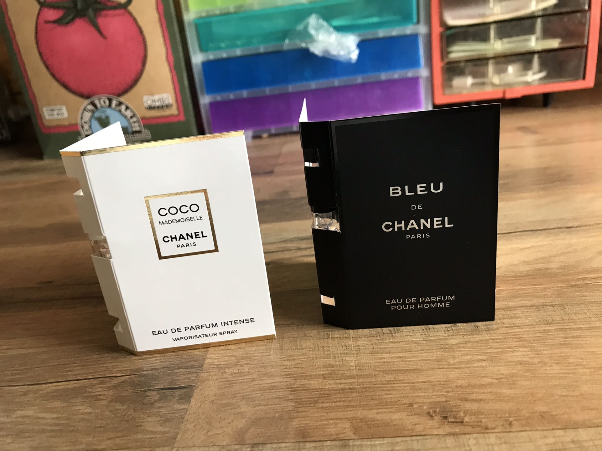 Coco Chanel and Blue De Chanel Mini perfumes