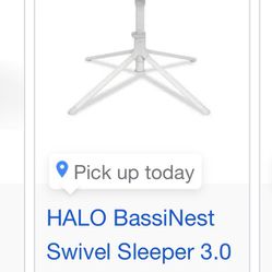Halo Bassinet Buy Today !! Move Out Sale !! 5/19