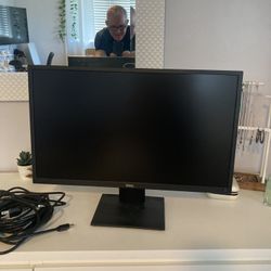 Two Dell 24” Monitors 