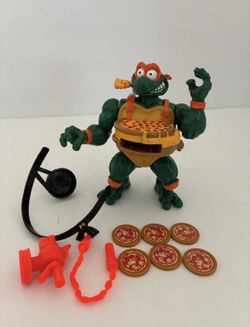 Vintage TMNT Pizza Tossin Mike Teenage Mutant Ninja Turtles 1993