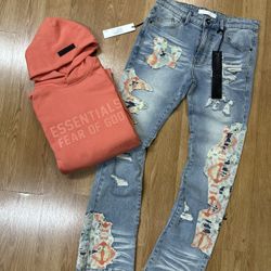 New Stacked Jeans New Hoodie 