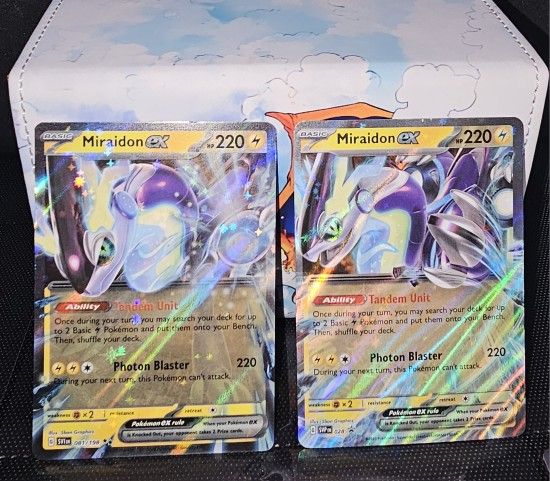 Miradon Ex and Ex Alt (Pokemon Tcg)