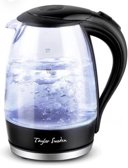 NEW SEALED Taylor Swoden Eris 1.7L Electric Kettle - 300104JRD