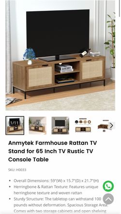 Farmhouse TV Stand