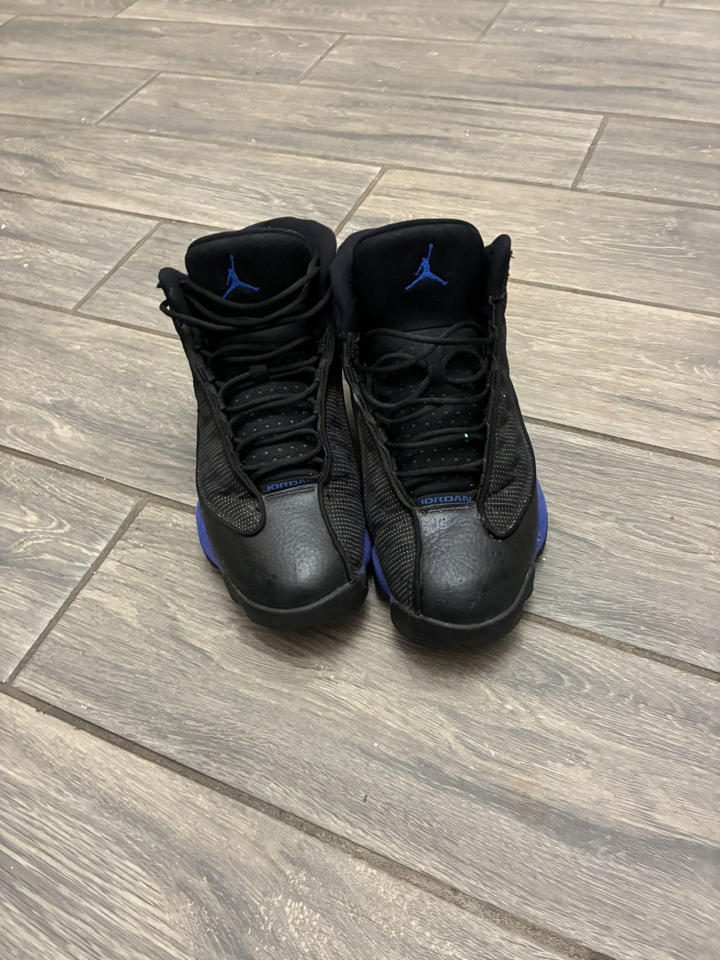 the Air Jordan 13 Black/Varsity Royal