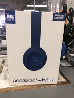 Headphones, Electronics..Beats Solo 3 Wireless In Box.. Negotiable