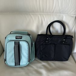 2 Insulated Lunch bags. 