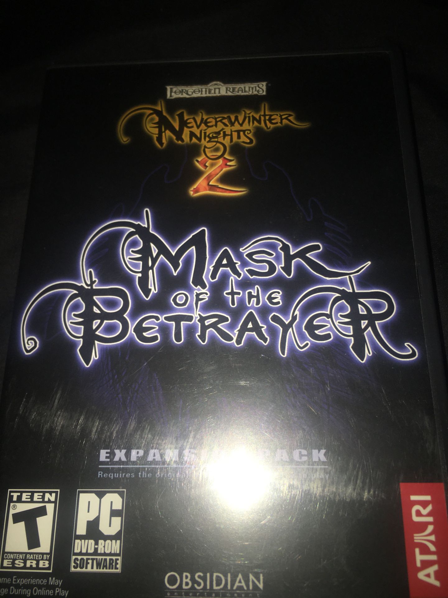 PC NeverWinter Nights 2 Mask of the Betrayer COMPLETE