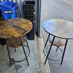 2 High Top Tables