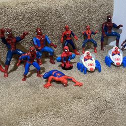 Marvel Spider-Man lot of 13 McDonald’s meal toys action figure