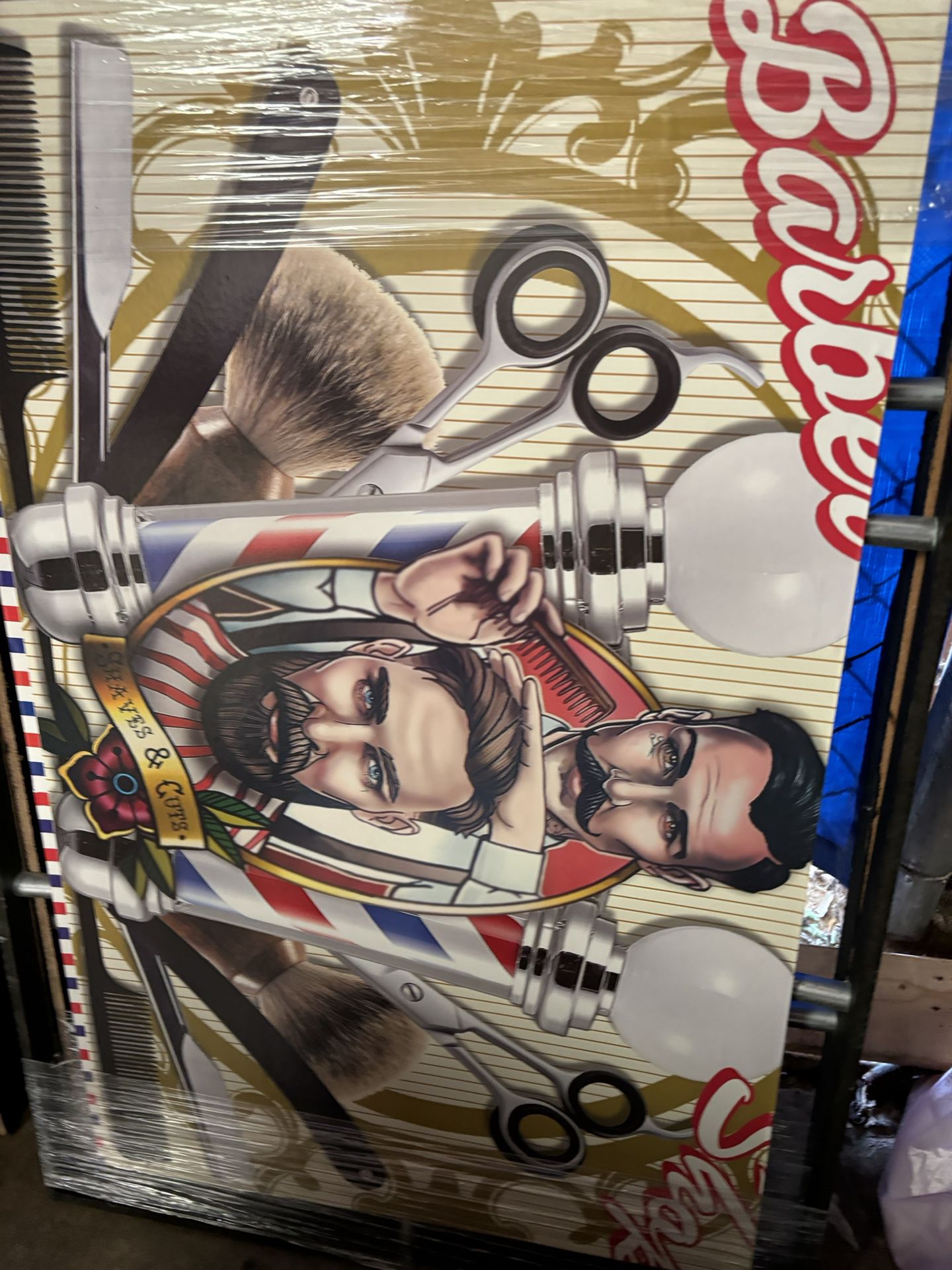 BARBER PAINTING 