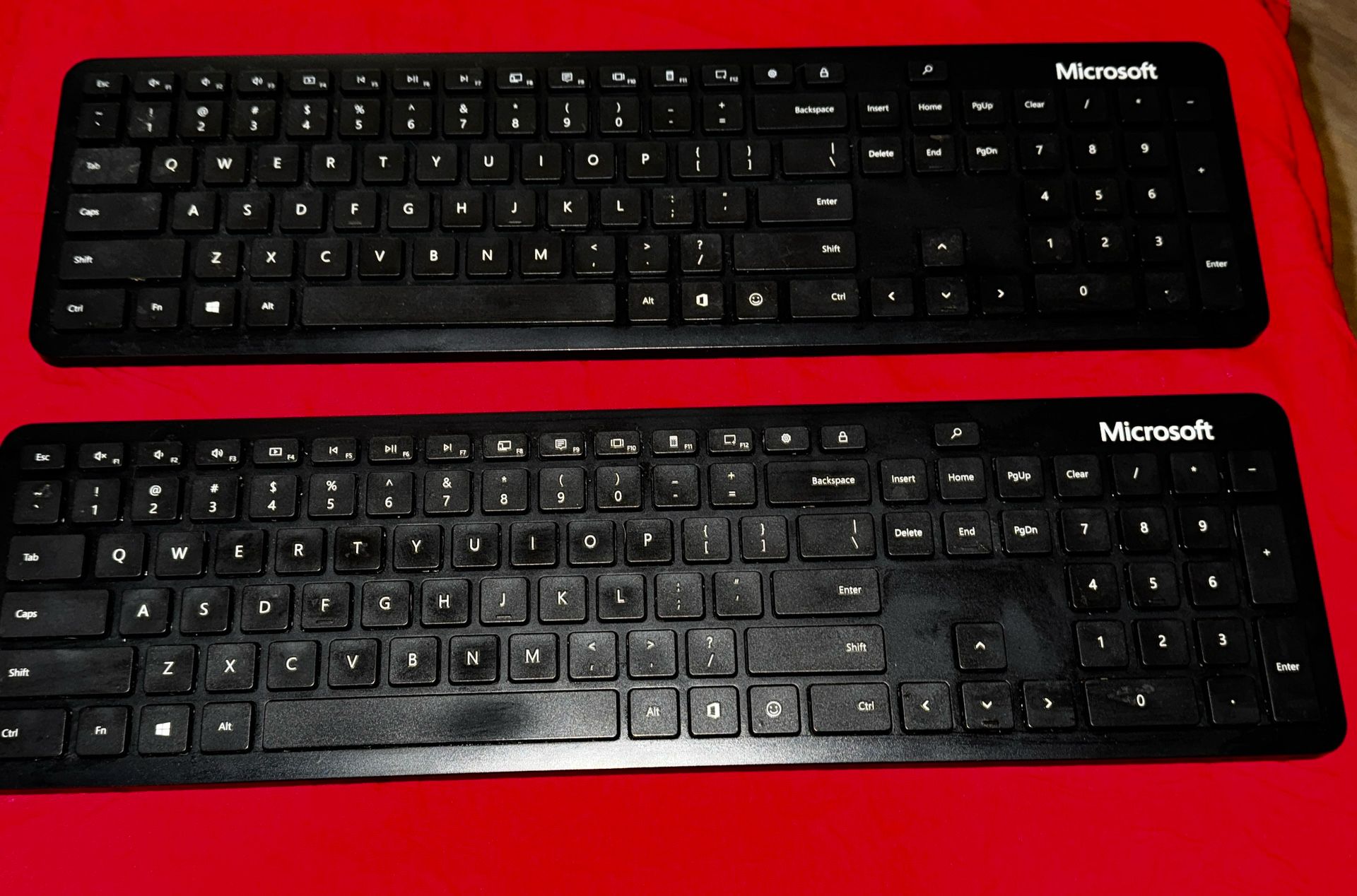 2-Microsoft Bluetooth Keyboards Model 1898( 2 Available)