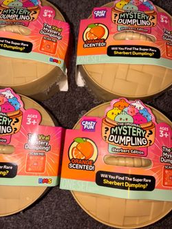 Rms orange sherbert dumplings $10 each