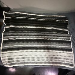 Hand Crocheted Lap/Baby Blanket