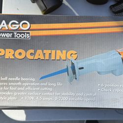 4.5 Amp Reciprocating Saw NEW