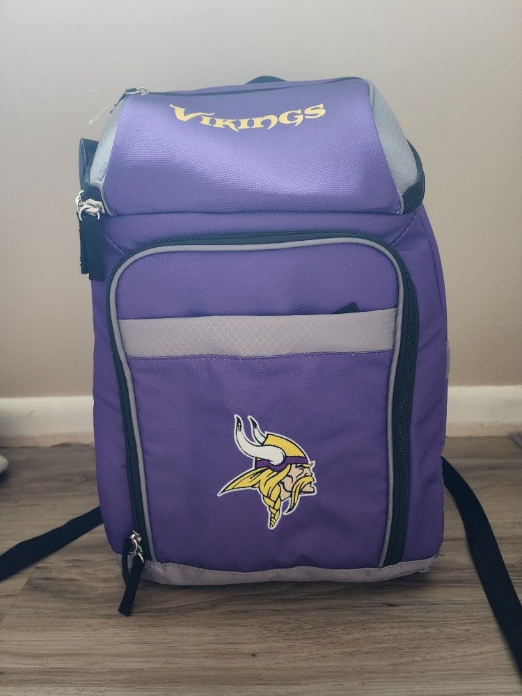 Minnesota Vikings Backpack Cooler 