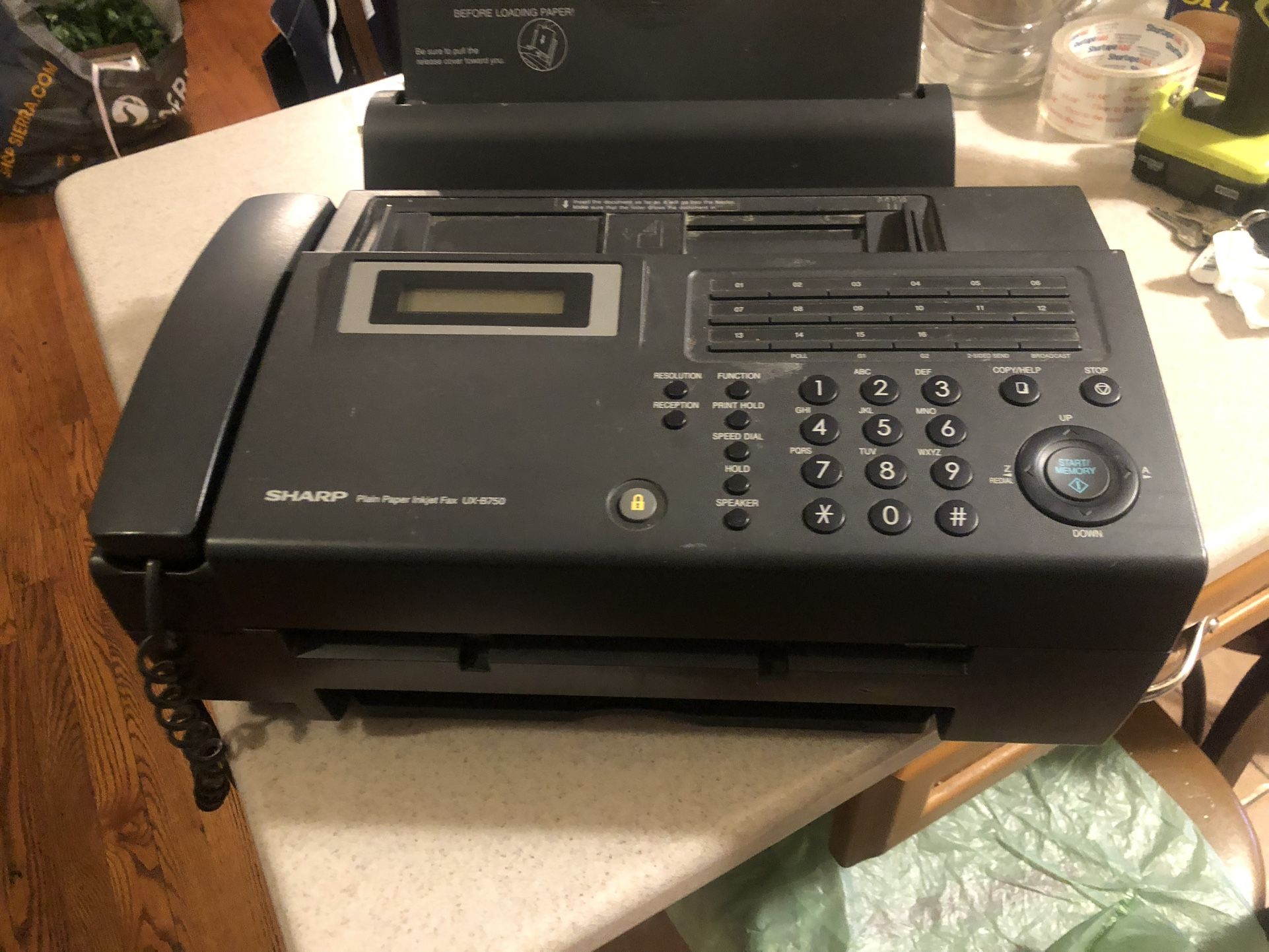 Fax And Copier Machine