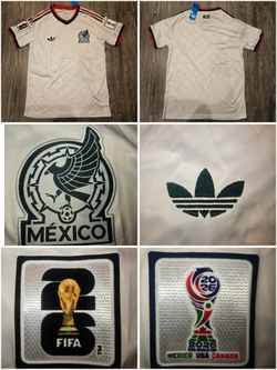 Mexico World Cup Jersey,playera,camiseta,,futbol,soccer,España,Spain,ball,Gilberto Mora,tool,sports,