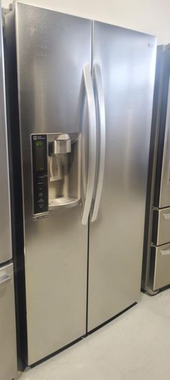 LG Side By Side Stainless Steel Refrigerator Fridge
