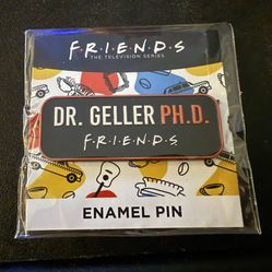 Friends Dr Geller PHD Enamel Pin Brand New Culturefly