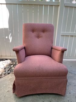 $85/ Smaller, Vintage Mauve Rocker