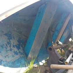 Bote De Aluminio De 12f  Con Motor Eléctrico Incluido..