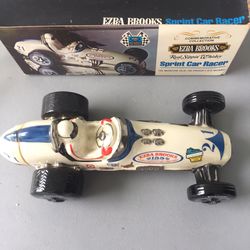 1971 Ezra Brooks Whiskey Decanter Mint in box