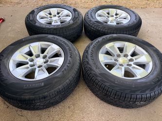 FACTORY CHEVY SILVERADO TAHOE SUBURBAN GMC WHEELS 17 INCH