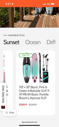 Paddle board