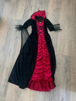 Gothic Vampire Halloween Costume Dress