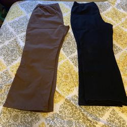 Denim & Co. ; Set Of Two Wide Leg Jeans 3XL