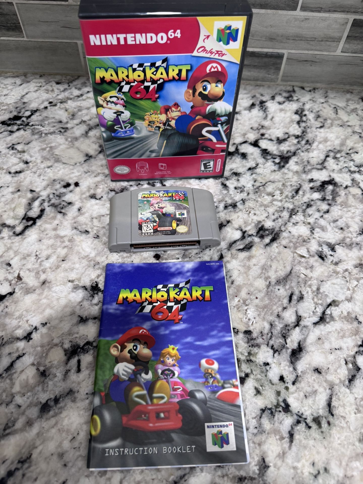 Nintendo 64 Mario Kart 