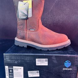 SUREWAY SOFT TOE WORK BOOTS 