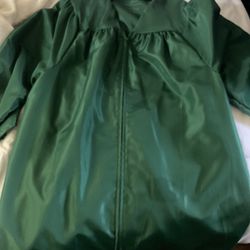 Green Graduation Gown