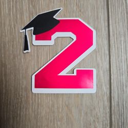 White & Red Metallic 