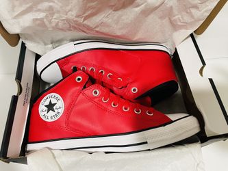 Brand New Converse High Street Mid University  Red/White Men’s 10