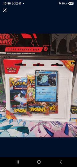 Pokemon Surging Sparks 3 Pack Blister