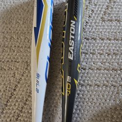 Easton Youth Baseball Bats 27 and 30 ''