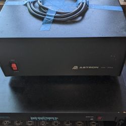 ASTRON RS-35A REGULATED DC POWER SUPPLY