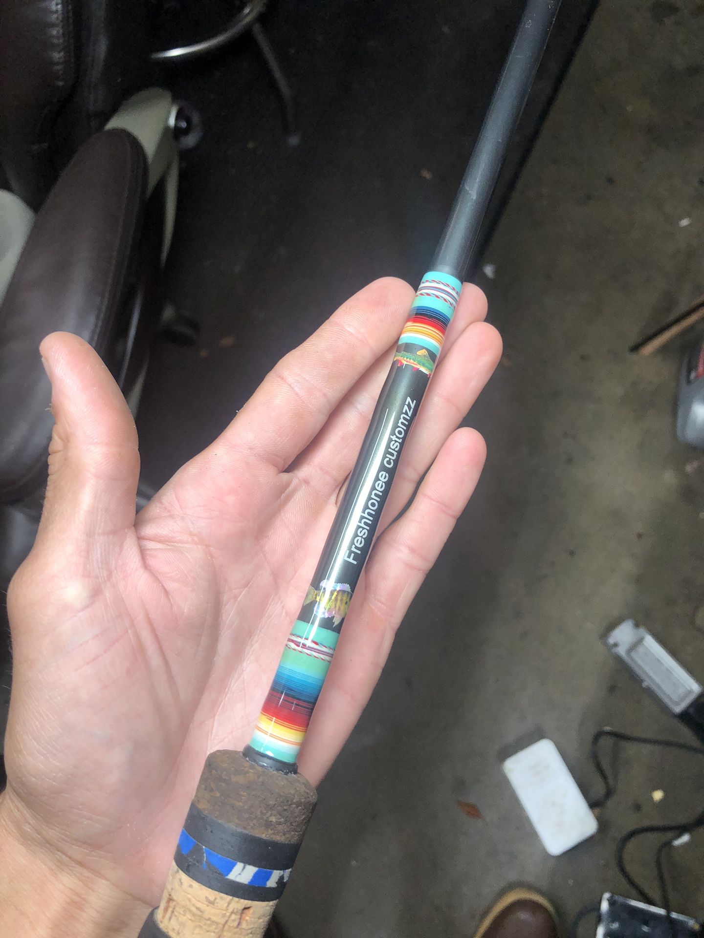 7’6 Light Get Bit Crappie Rod