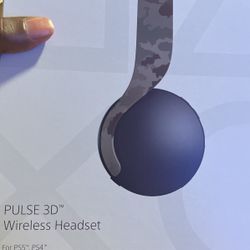 Sony 3d Pulse Headset Brand New 
